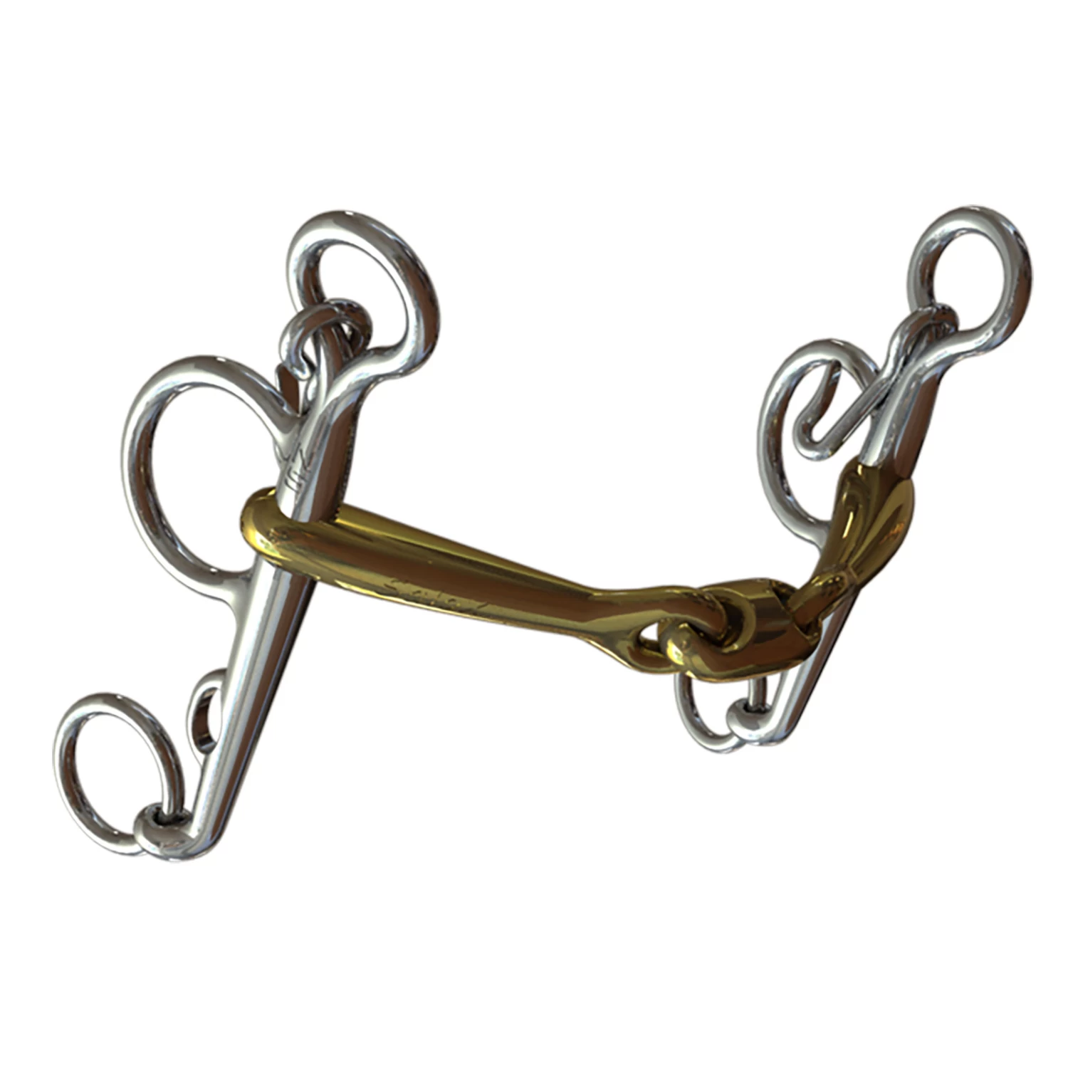 NS Bits Pony Tranz Lozenge 10mm Pelham 5cm Shank