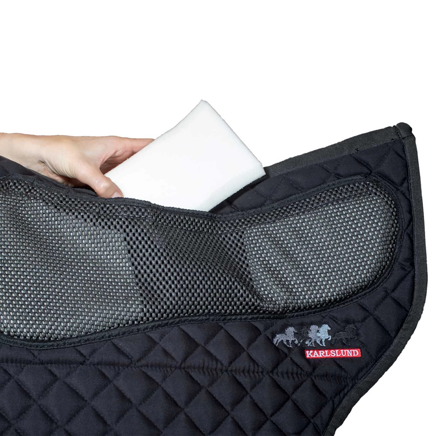 Karlslund Adjustable Saddle Pad, Cotton - Image 2