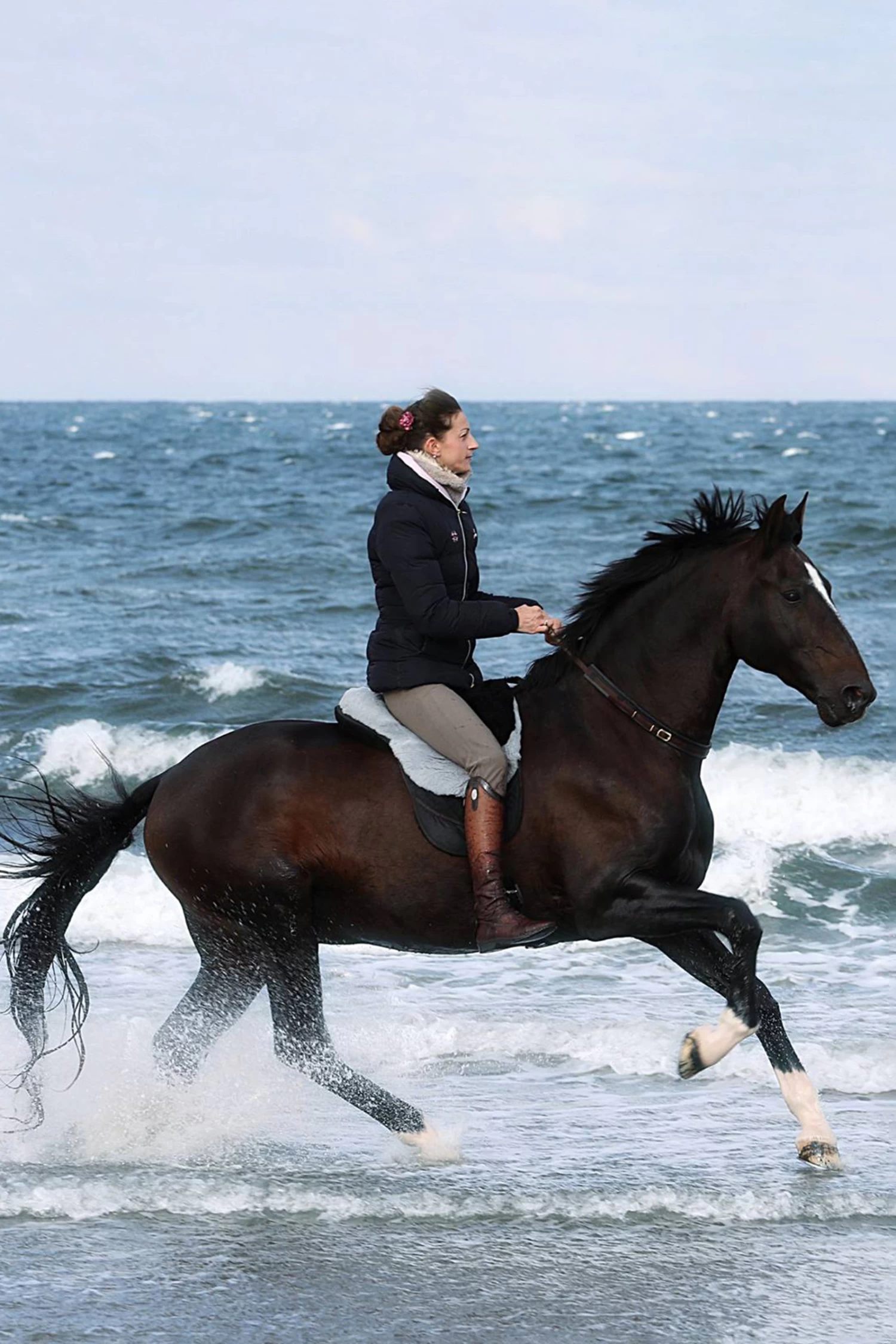 FRA Macon Extra Merino Bareback Pad, Knee Rolls & Inlays, S - Image 7