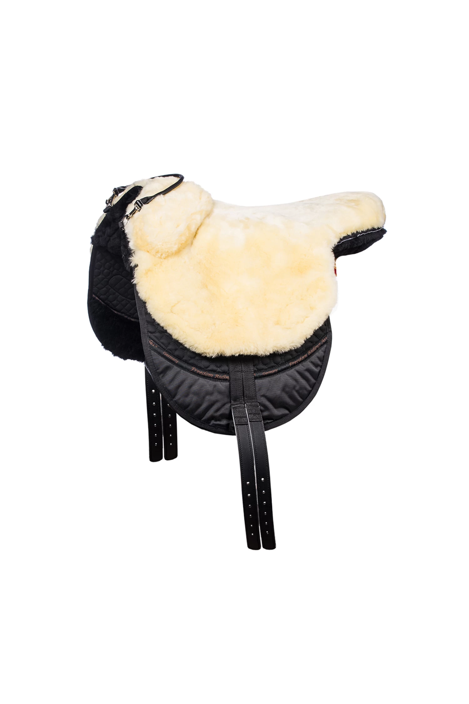 FRA Macon Extra Merino Bareback Pad, Knee Rolls & Inlays, S