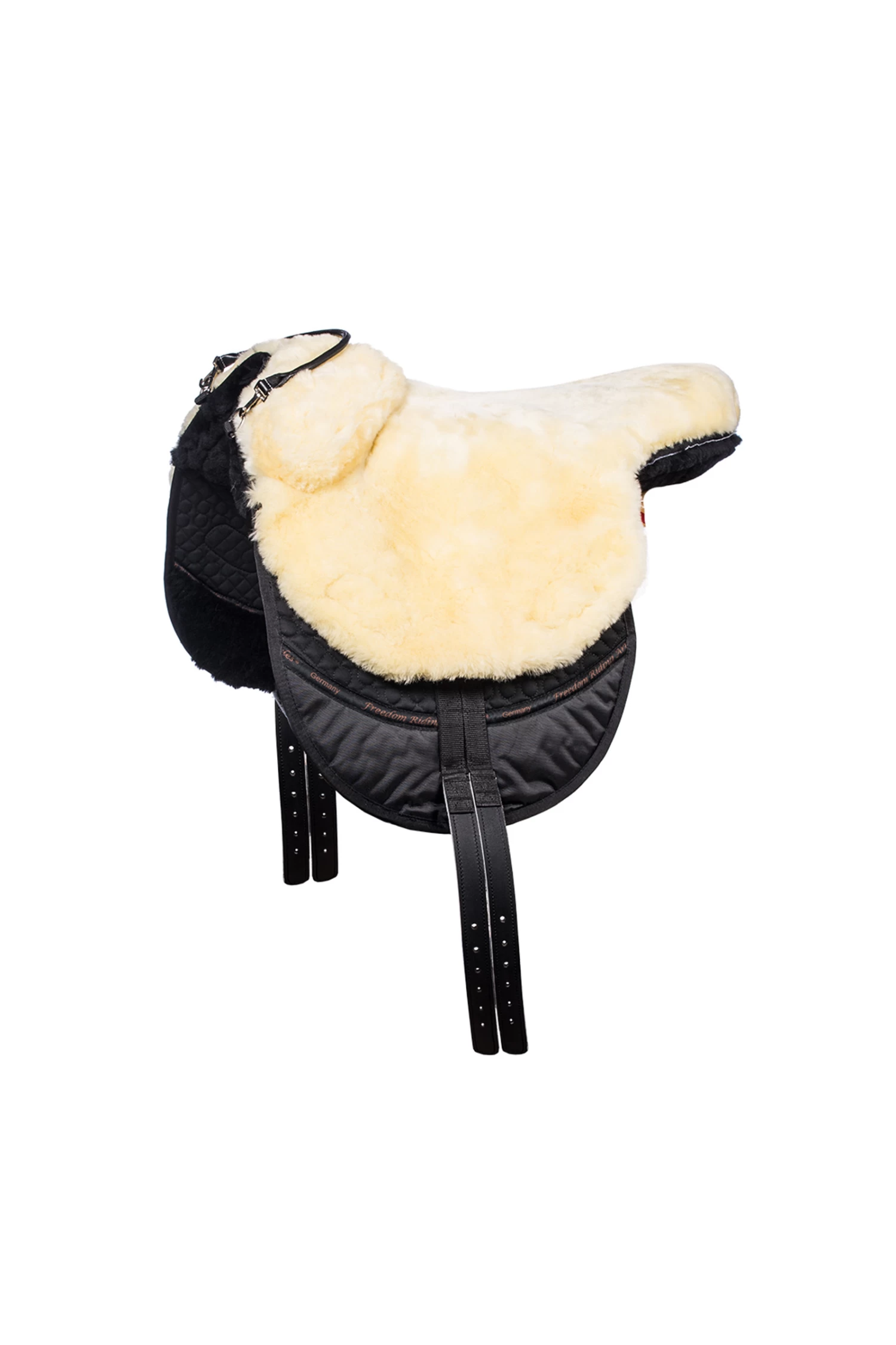 FRA Macon Extra Merino Bareback Pad, Knee Rolls & Inlays, S - Image 4