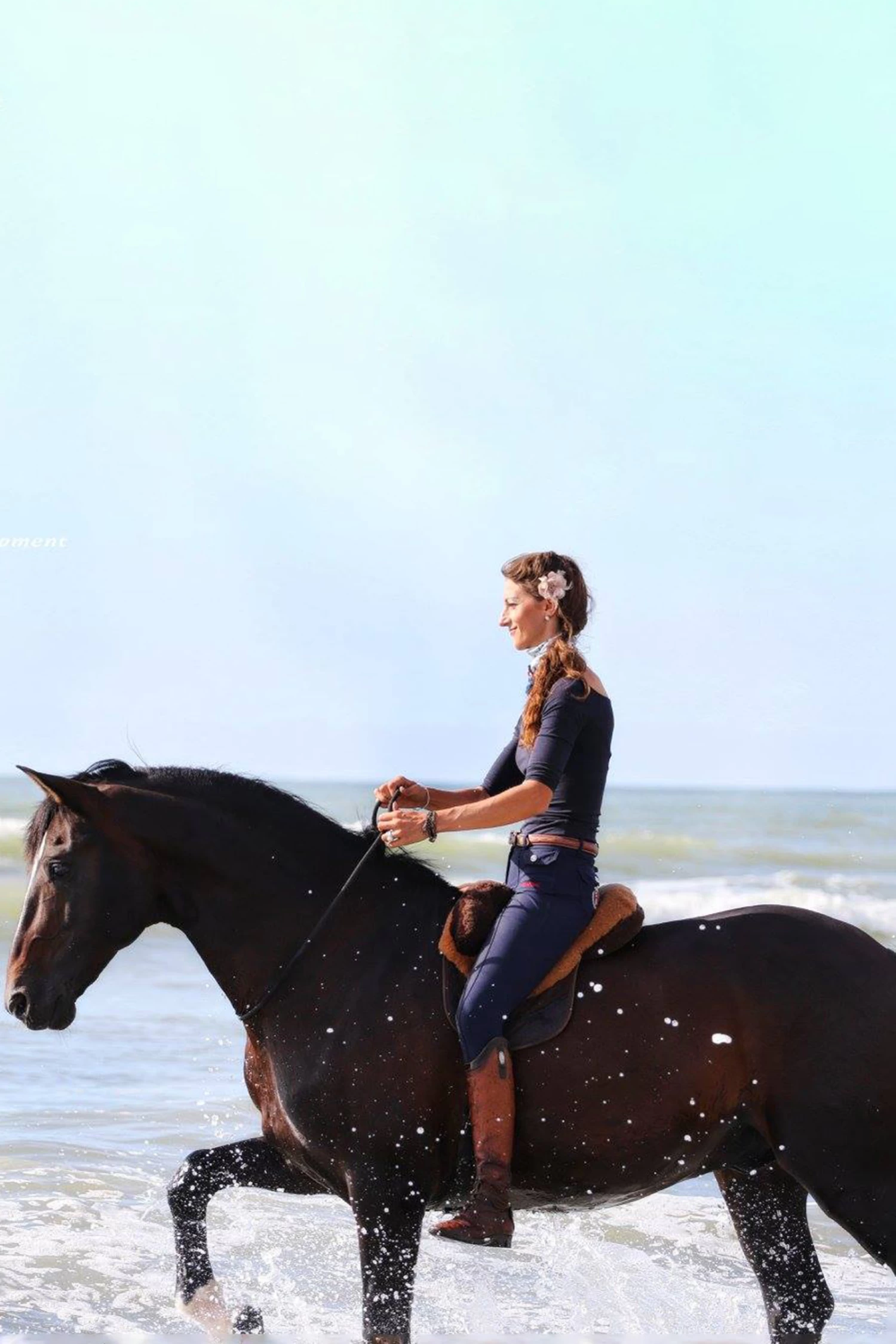 FRA Macon Extra Merino Bareback Pad, Knee Rolls & Inlays, S - Image 3