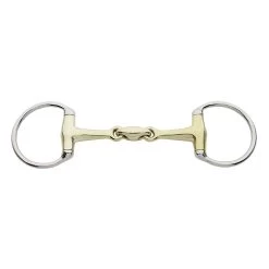 Kavalkade Eggbut Snaffle Bit, Double Jointed KavalBits, 145mm