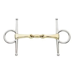 Kavalkade Full Cheek Bit, Double Jointed KavalBits, 145mm