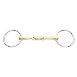 Kavalkade Snaffle Bit, Double Jointed KavalBits, 145mm