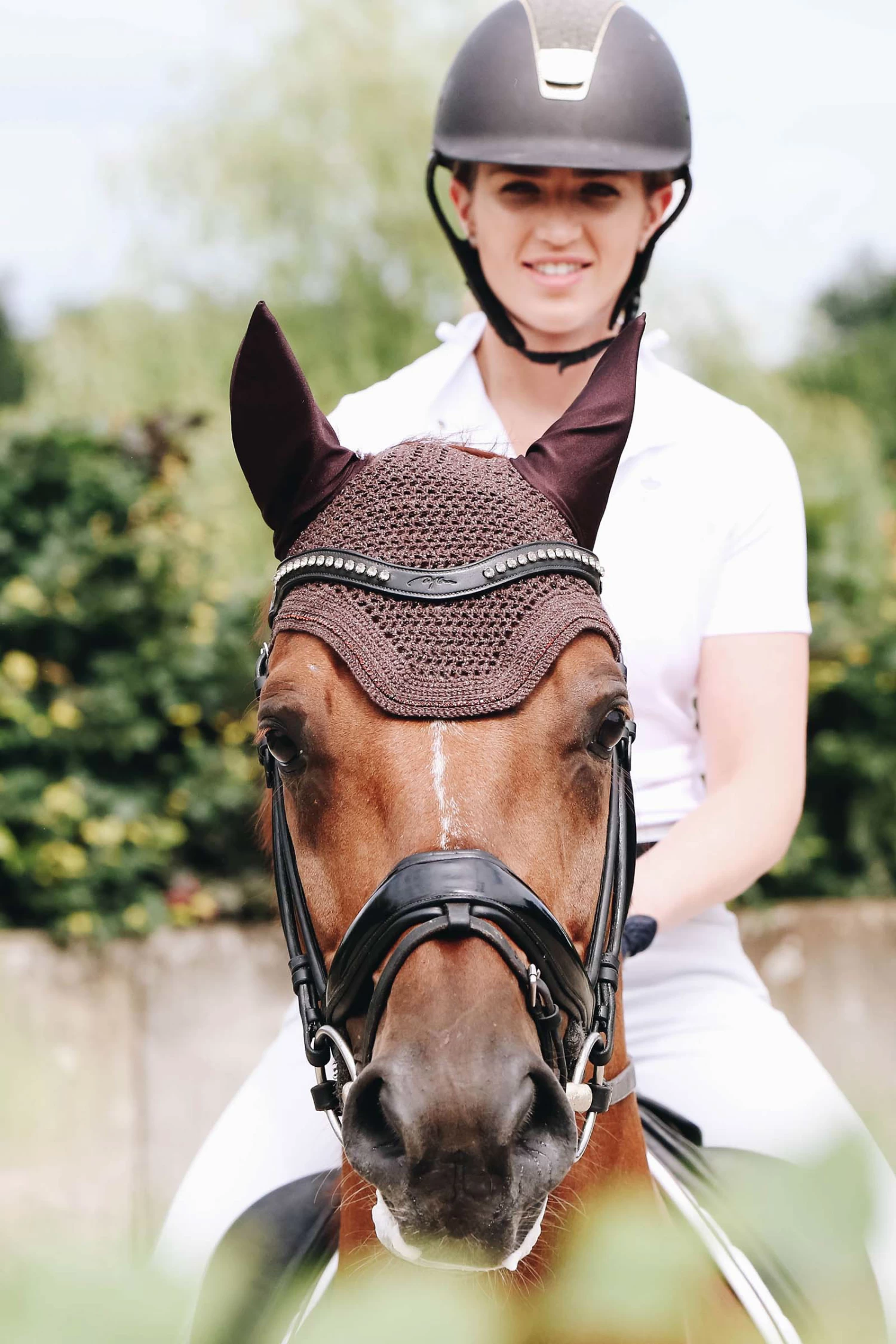 Kentucky Horsewear Wellington Sparkling Fly Veil - Image 5