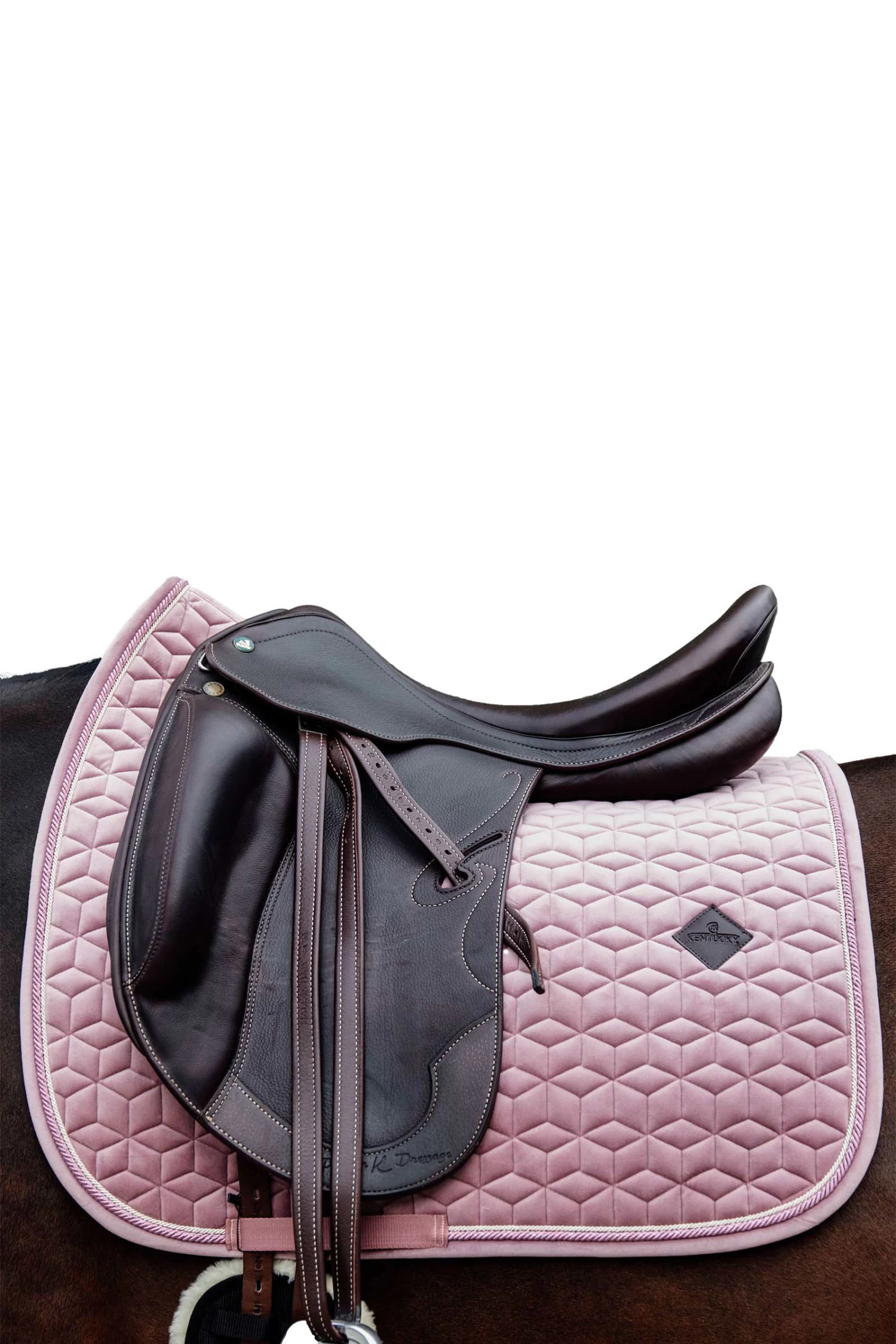 Kentucky Horsewear Saddle Pad Velvet Dressage - Image 2
