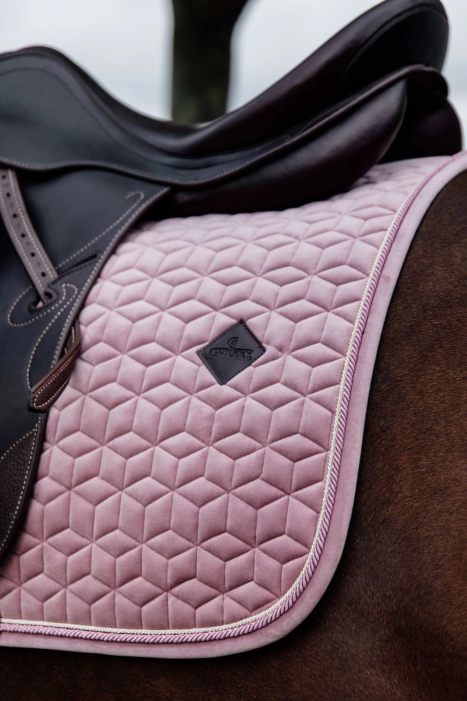 Kentucky Horsewear Saddle Pad Velvet Dressage - Image 3