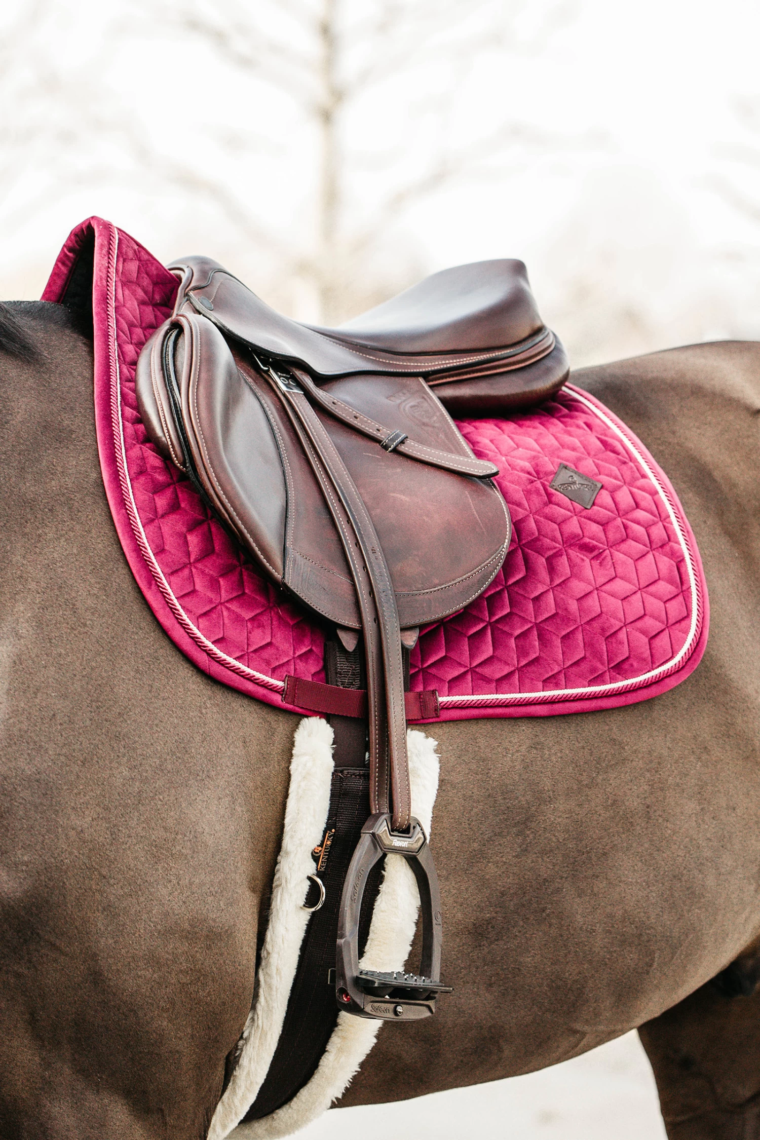 Kentucky Horsewear Saddle Pad Velvet Dressage - Image 10