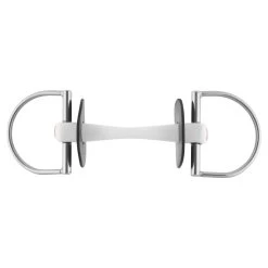 Sprenger Nathe D-ring Snaffle 20mm W/ Flexible Mullen Mouth (75mm Ring)