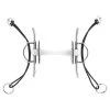 Sprenger Nathe Full Cheek Gag Bit 20mm W/ Flexible Mullen Mouth (50mm Ring)