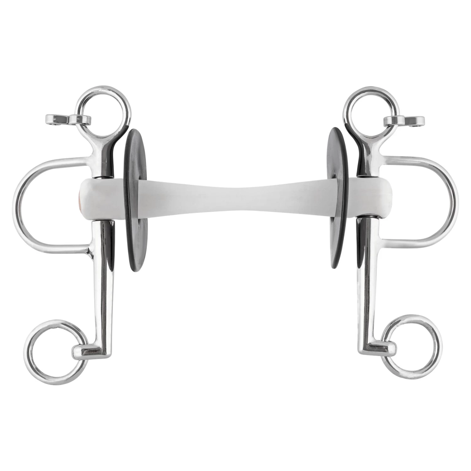 Sprenger Nathe Pelham 20mm W/ Flexible Mullen Mouth, Long Cheeks (lower Cheek 7cm Ring)