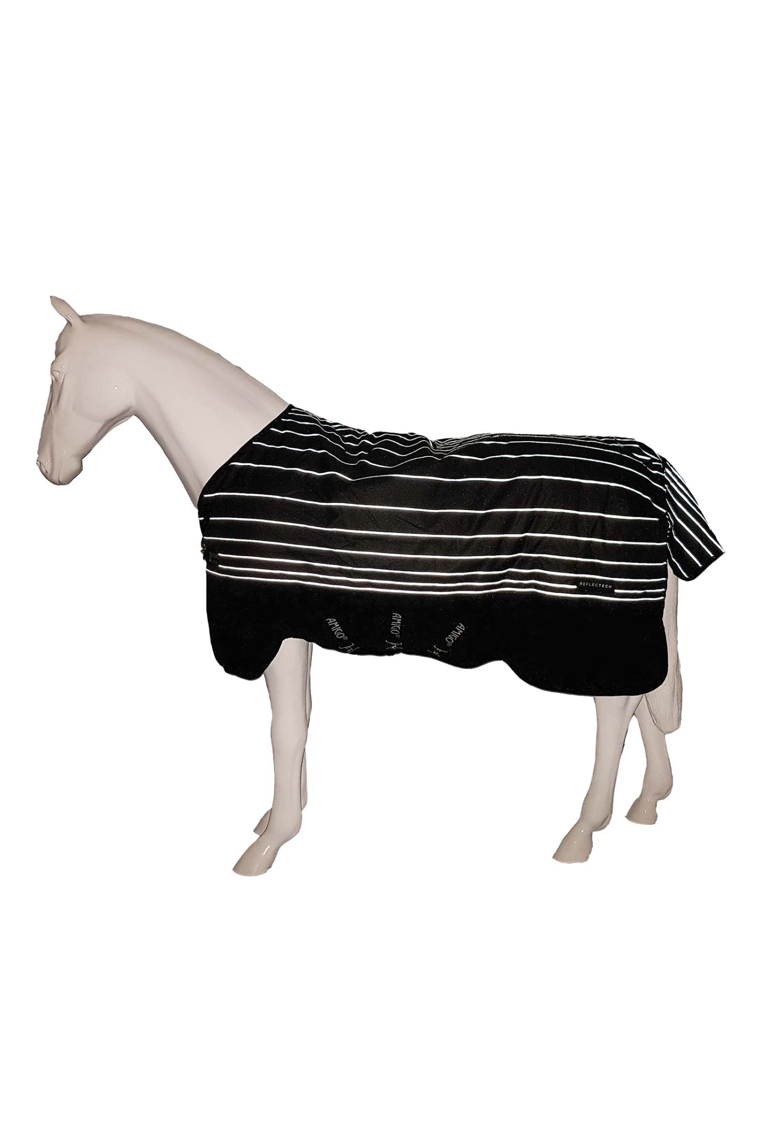 Horseware Amigo Bravo 12 Reflective Plus Turnout Rug With Detachable Neck, 250g - Image 4