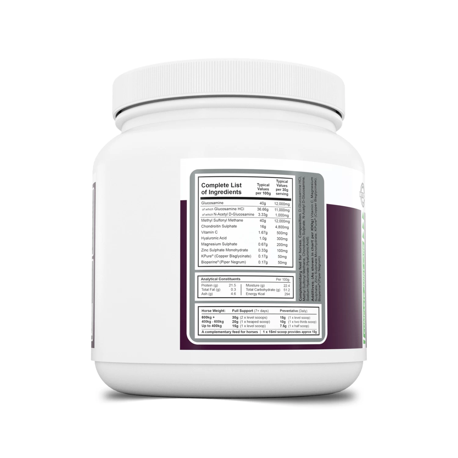 PharmaQuin Joint Complete Ha Equine Supplement, 400g - Image 2
