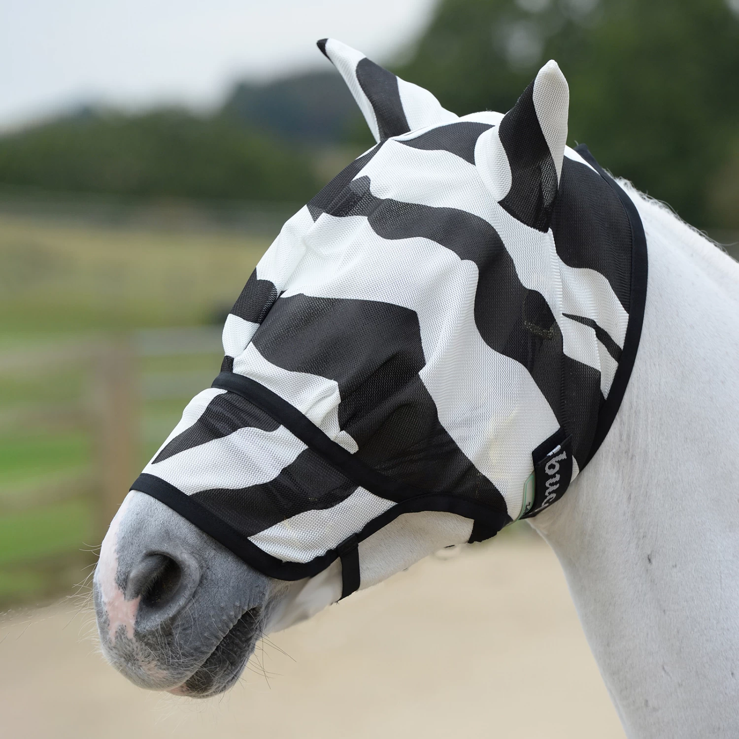 Bucas Buzz-Off Deluxe Fly Mask - Image 2