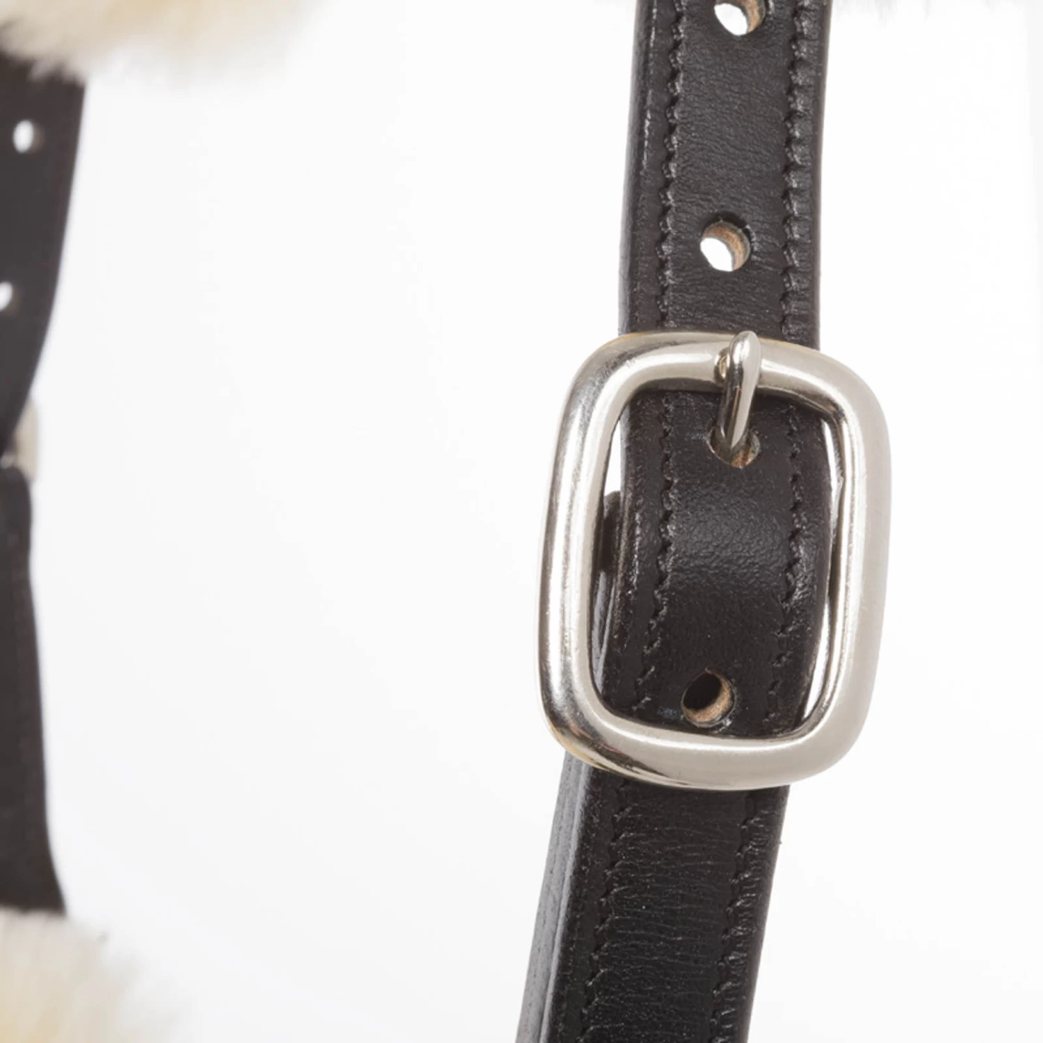 Kavalkade Marvellous Leather Halter With Sheepskin - Image 4