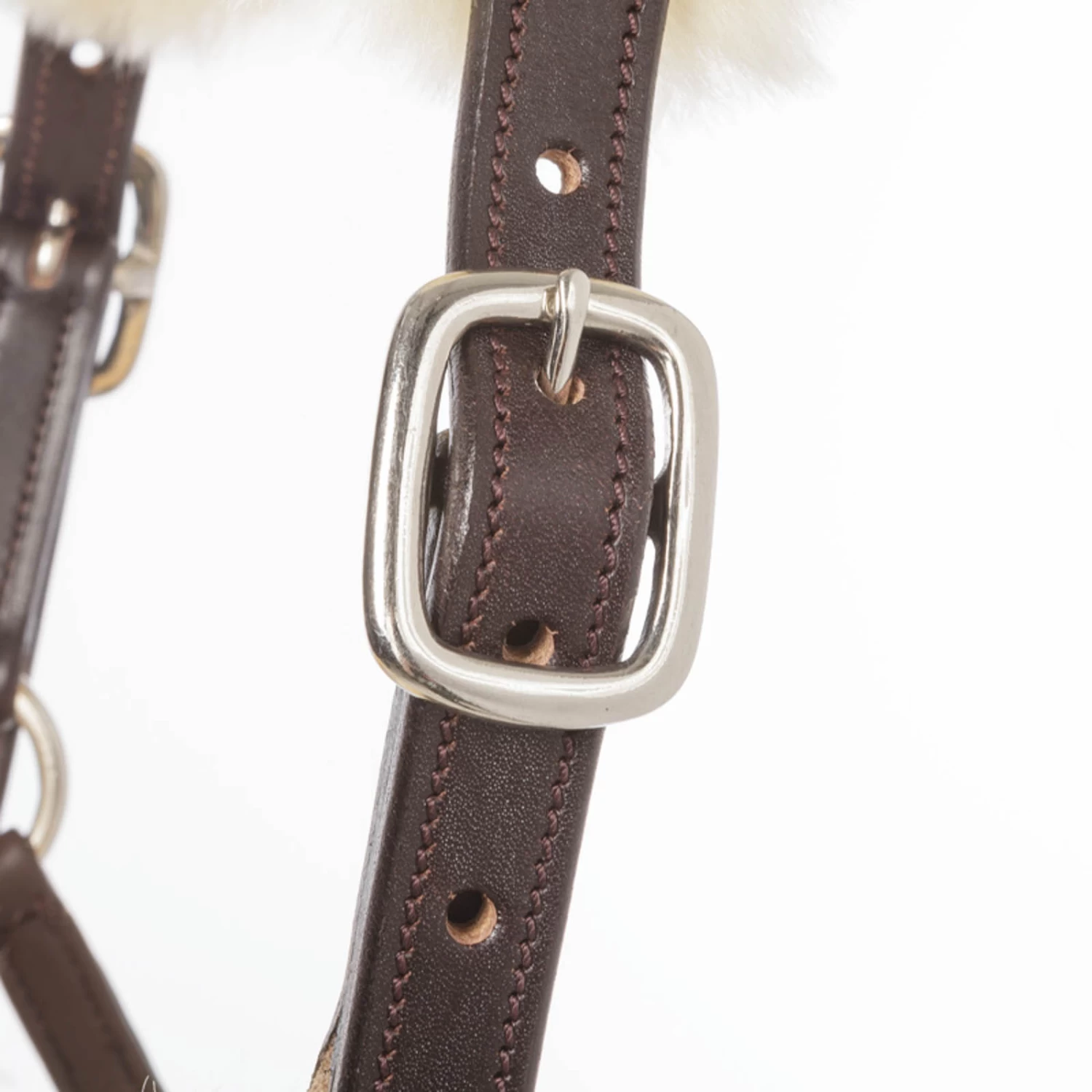 Kavalkade Marvellous Leather Halter With Sheepskin - Image 10