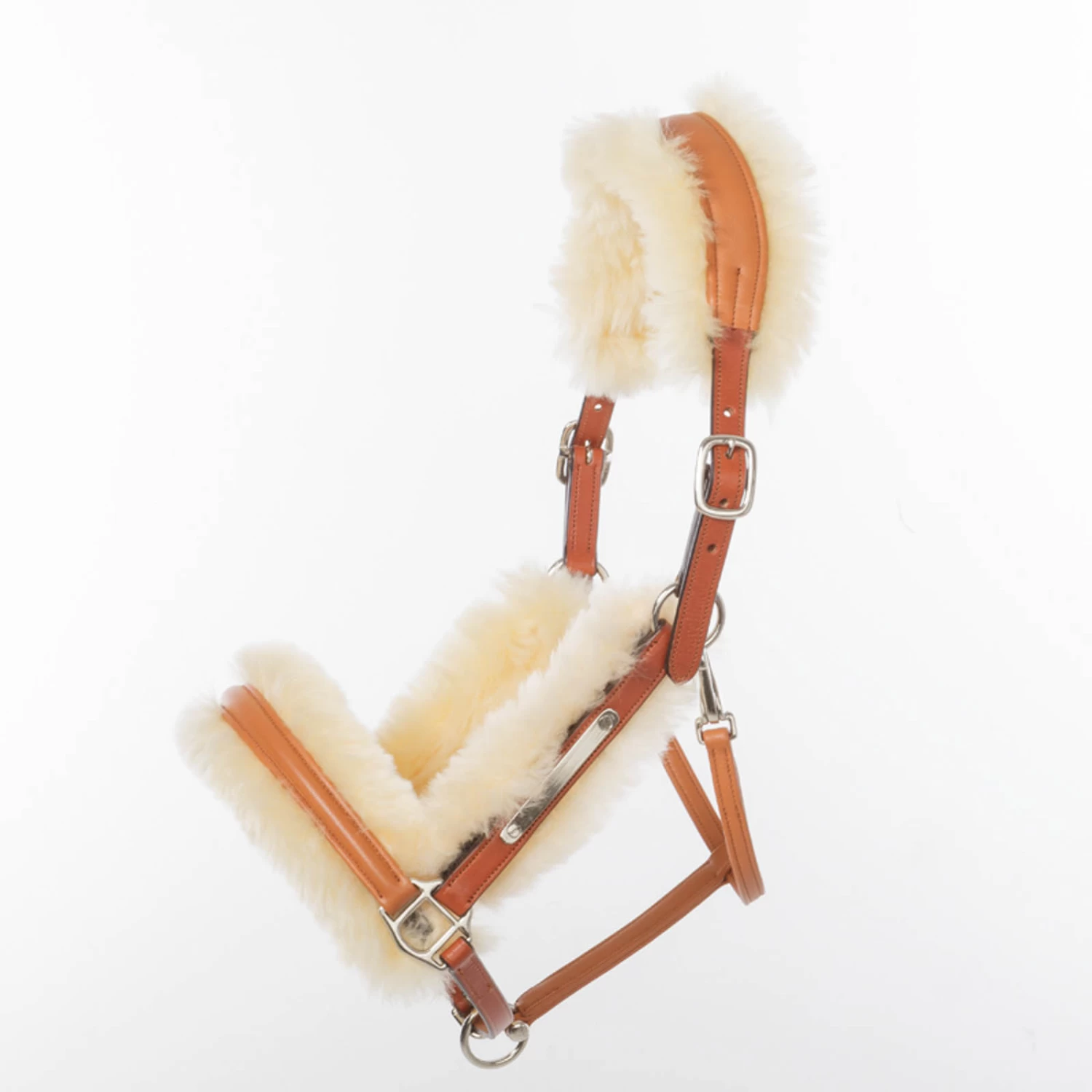 Kavalkade Marvellous Leather Halter With Sheepskin - Image 12