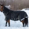 Horseware Amigo Super Bravo Plus Turnout Rug Incl. Detachable Hood, 250g