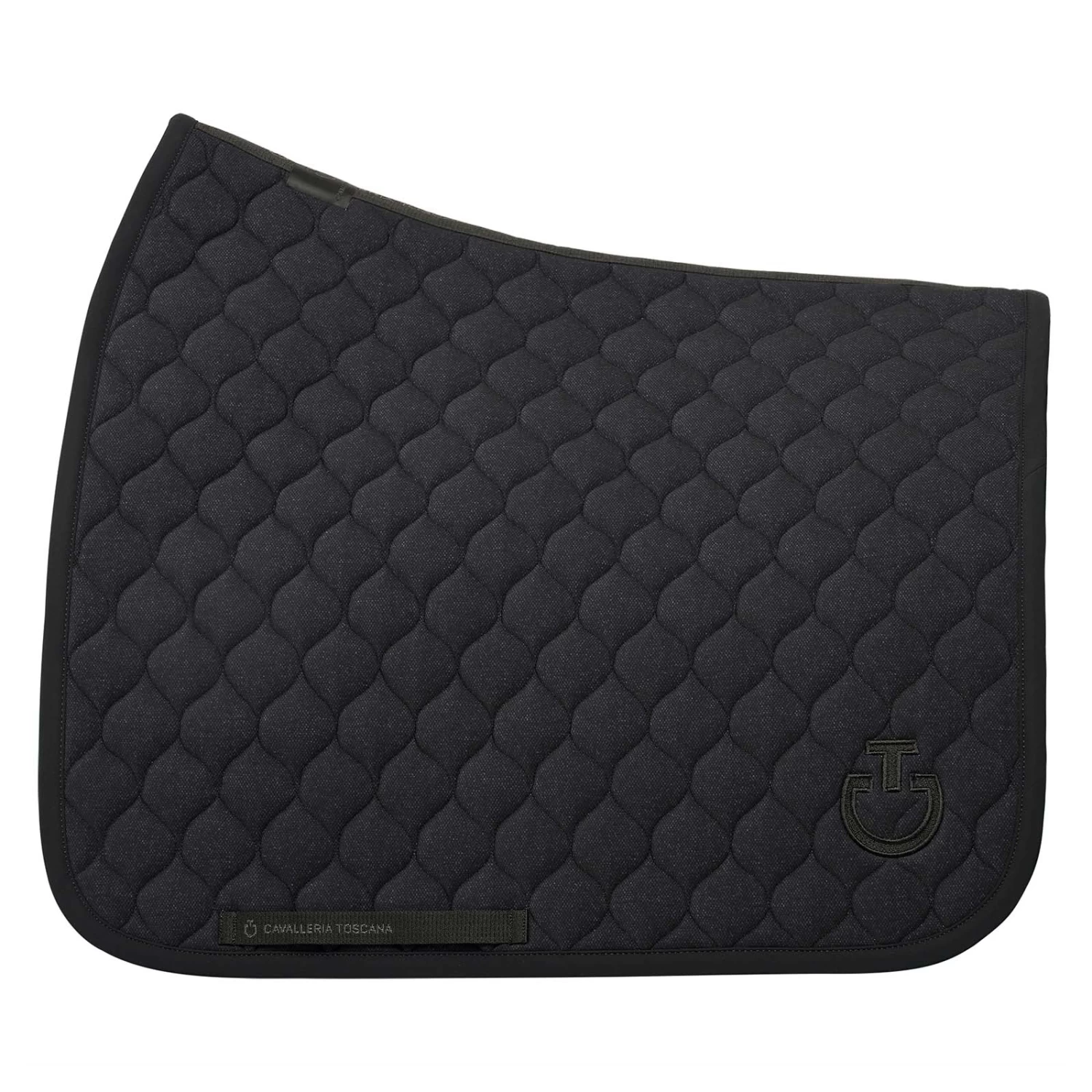 Cavalleria Toscana Circular Quilted Jersey Dressage Saddle Pad - Image 4