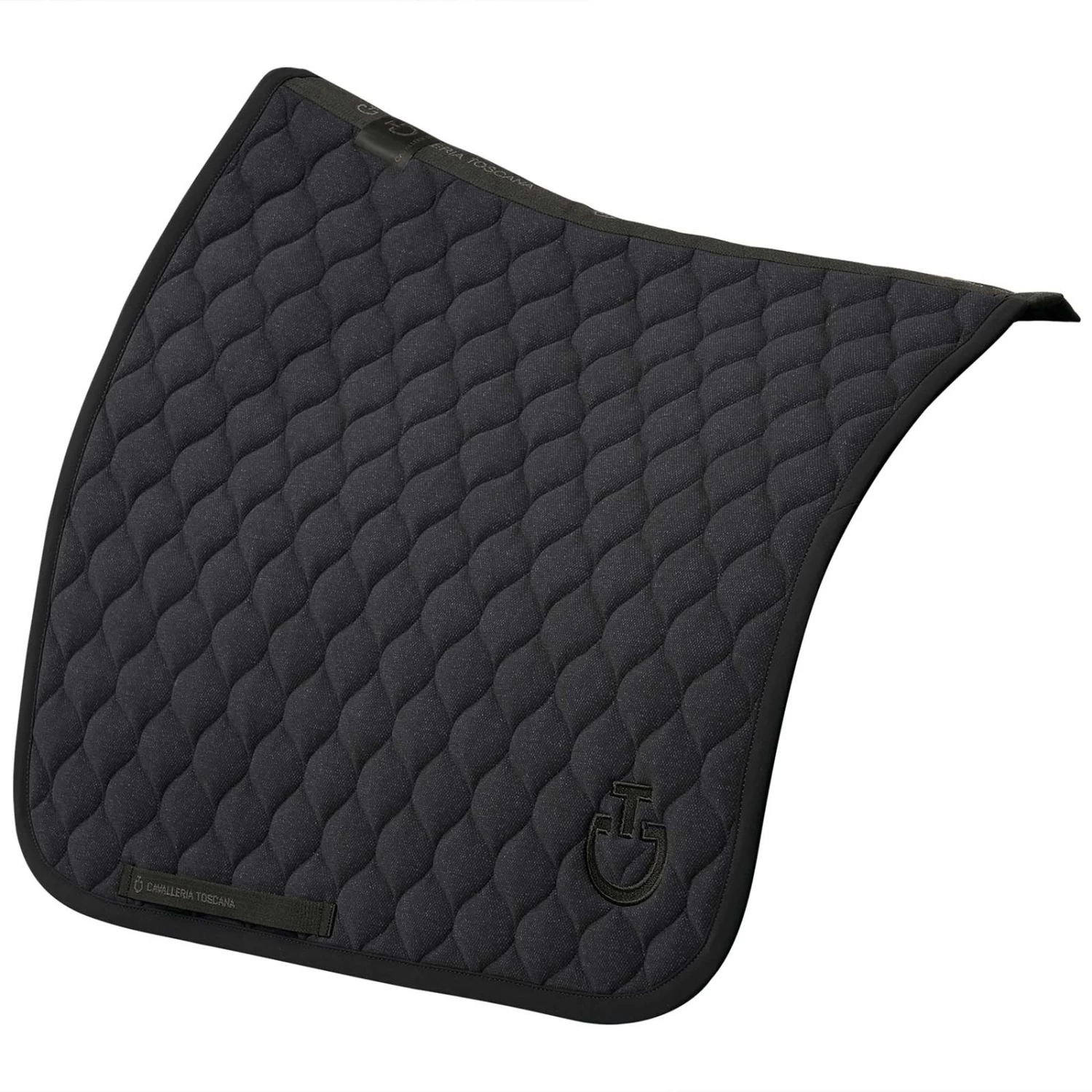 Cavalleria Toscana Circular Quilted Jersey Dressage Saddle Pad - Image 5