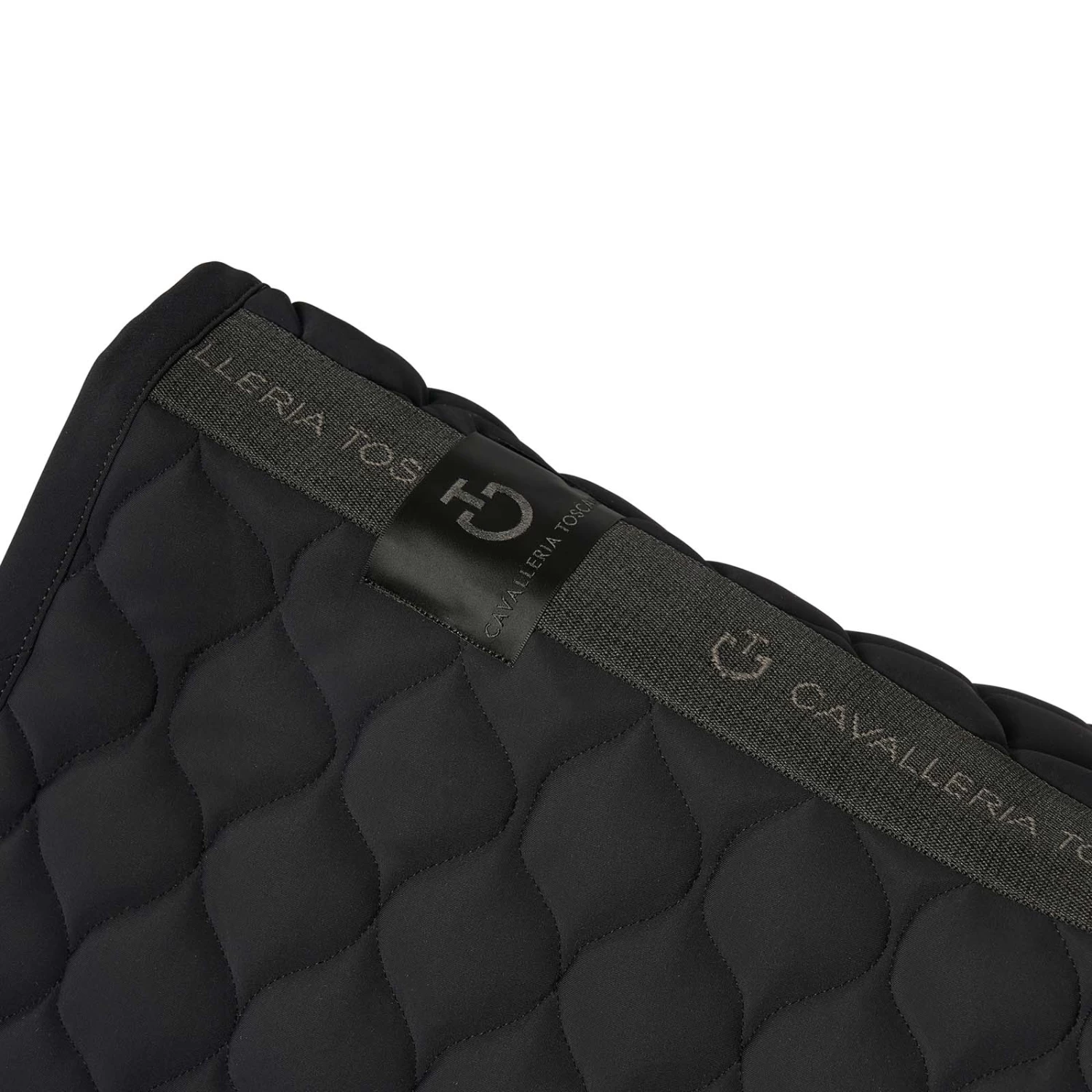 Cavalleria Toscana Circular Quilted Jersey Dressage Saddle Pad - Image 9