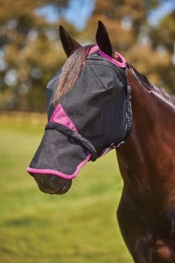 Weatherbeeta Comfitec Deluxe Durable Mesh Mask With Nose