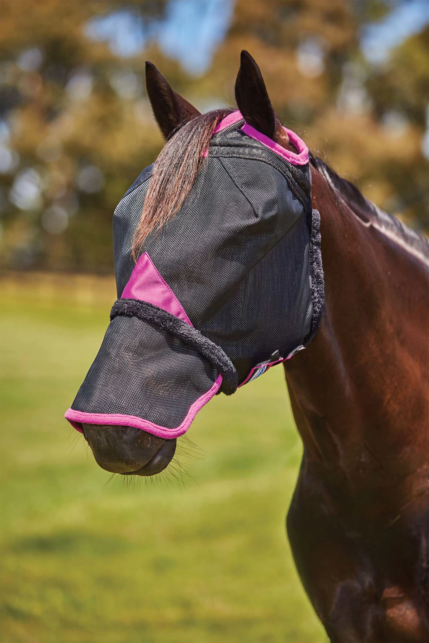 Weatherbeeta Comfitec Deluxe Durable Mesh Mask With Nose