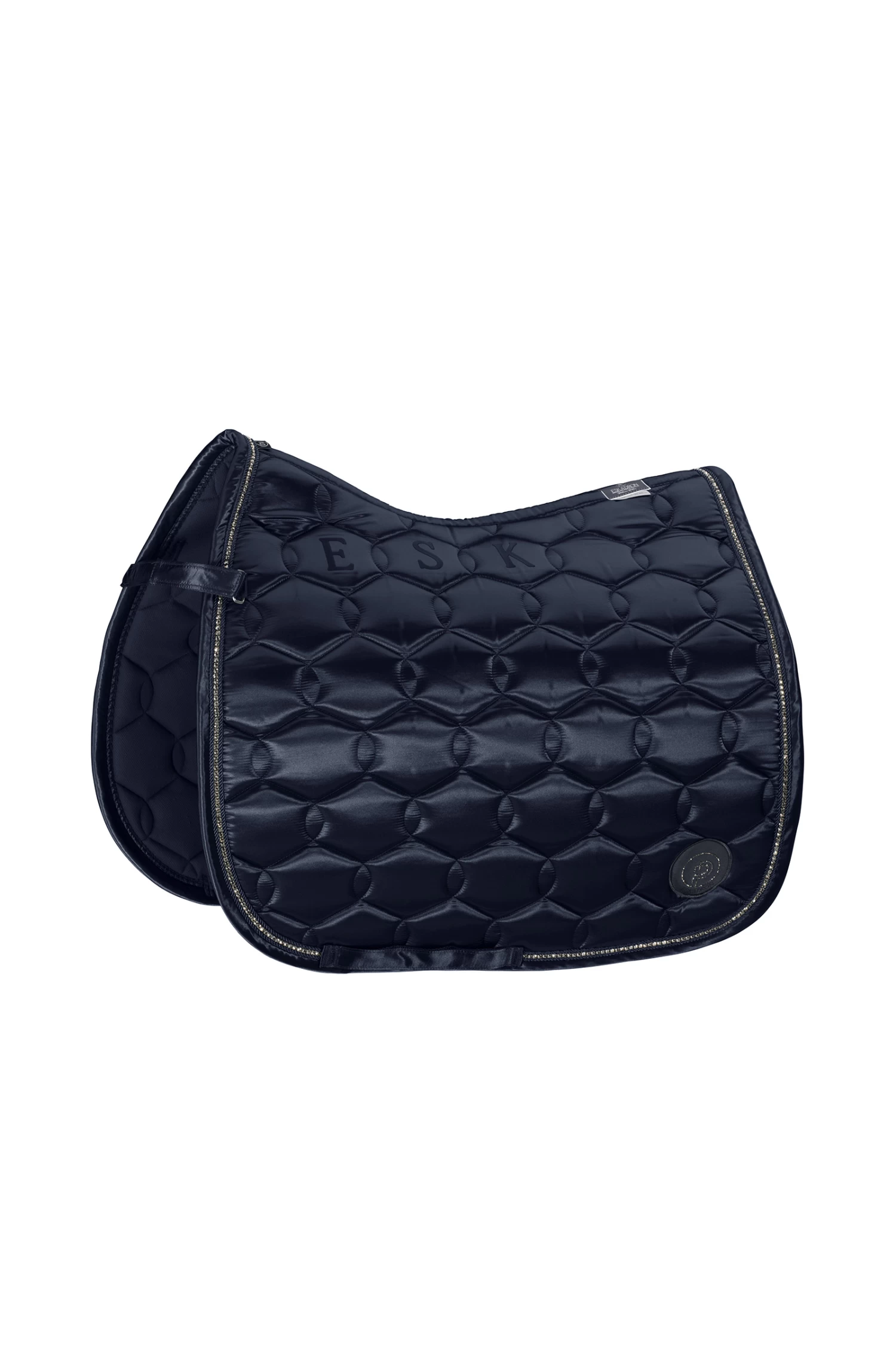 Eskadron Platinum 22 Satin Crystal Dressage Saddle Pad - Image 2