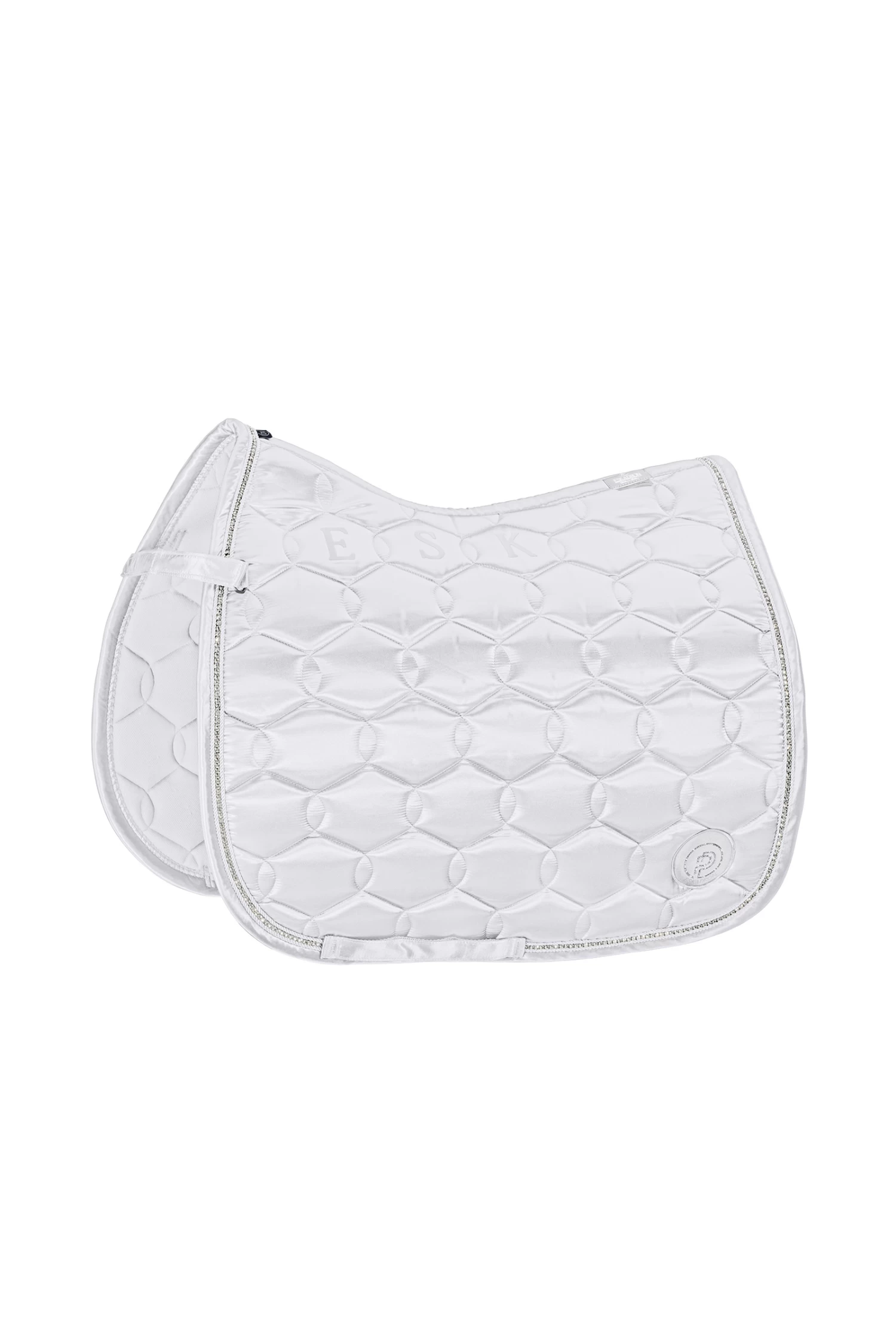 Eskadron Platinum 22 Satin Crystal Dressage Saddle Pad - Image 4