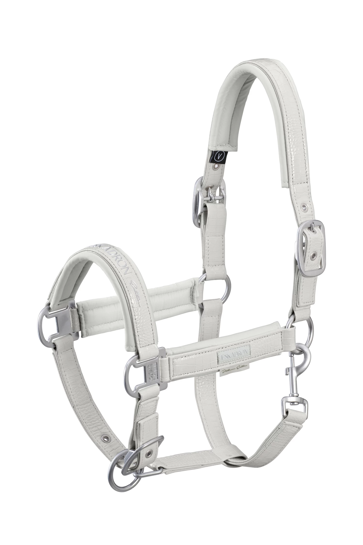 Eskadron Platinum 22 Doublepin Croco Headcollar - Image 4