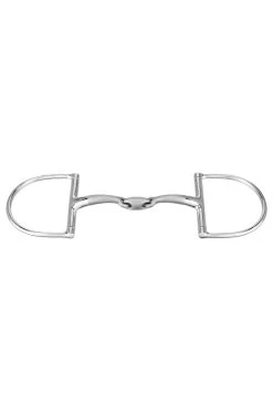 Sprenger Satinox Double Jointed D-Ring Snaffle, 14mm