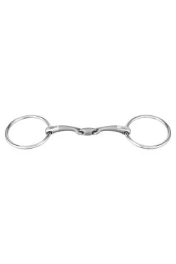 Sprenger Satinox Double Jointed Loose Ring Snaffle, 12mm