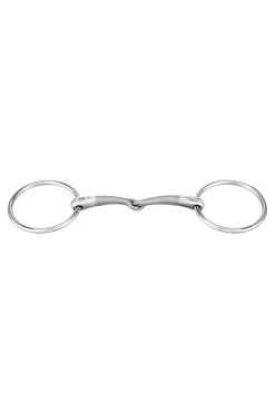 Sprenger Satinox Single Jointed Loose Ring Snaffle, 12mm