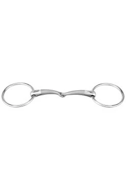 Sprenger Satinox Single Jointed Loose Ring Snaffle, 14mm