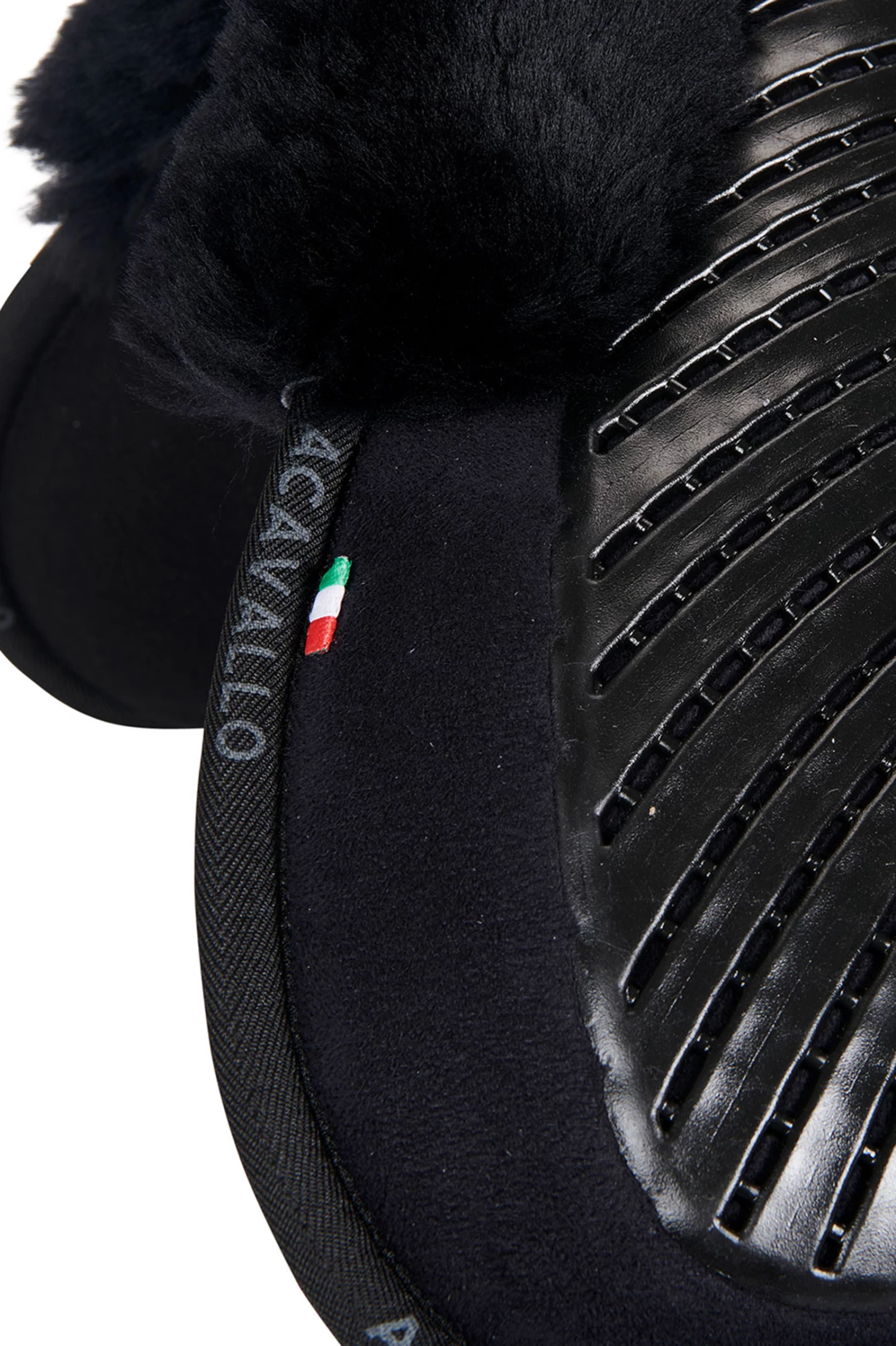 Acavallo Close Contact Gel & Memory Foam Half Pad With Sheepskin - Image 4