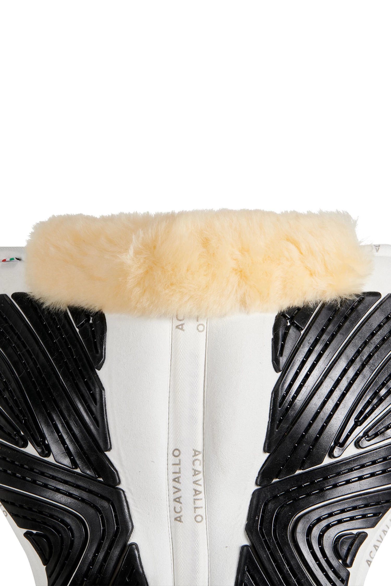 Acavallo Close Contact Gel & Memory Foam Half Pad With Sheepskin - Image 20