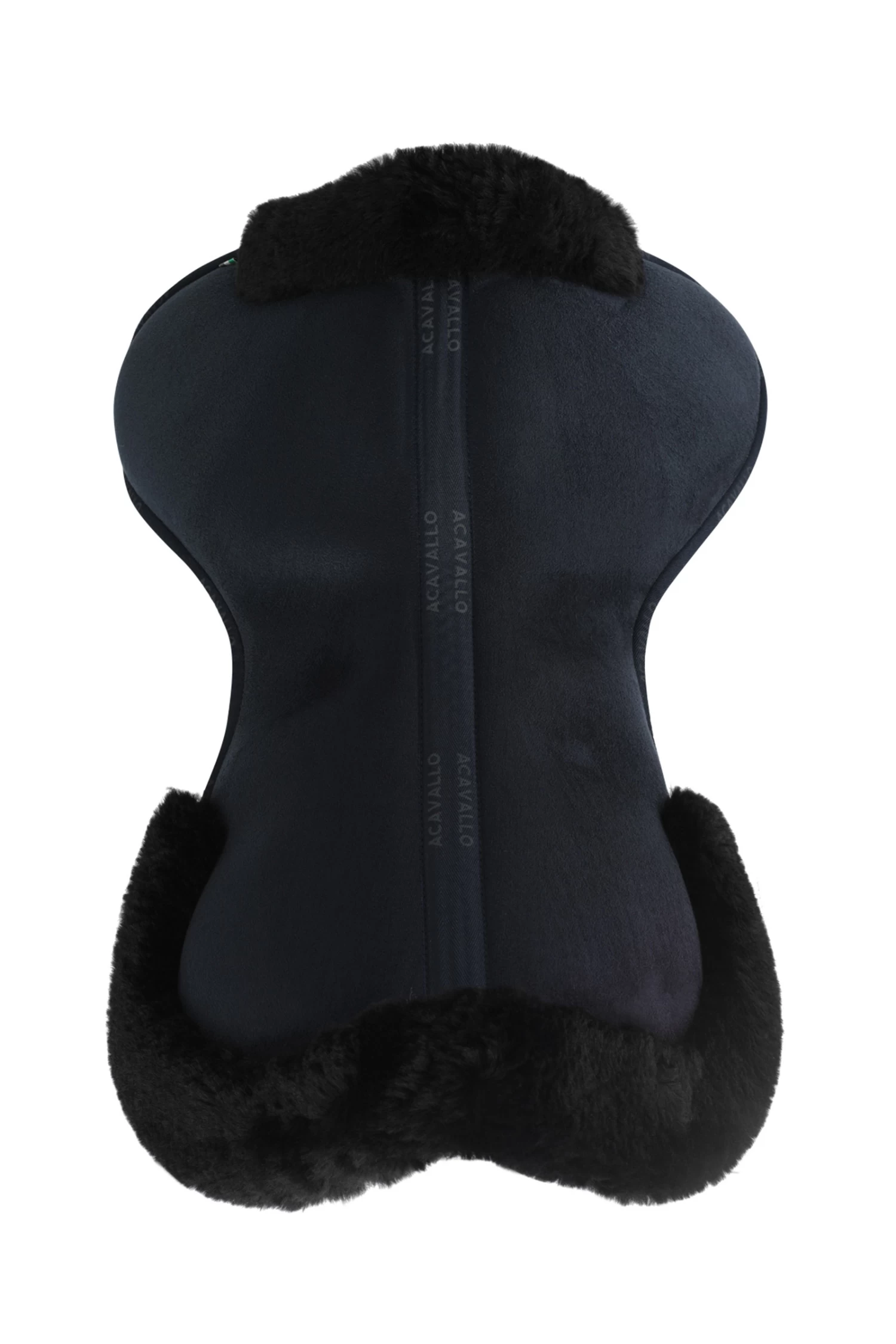 Acavallo Close Contact Memory Foam Halfpad With Sheepskin - Image 3