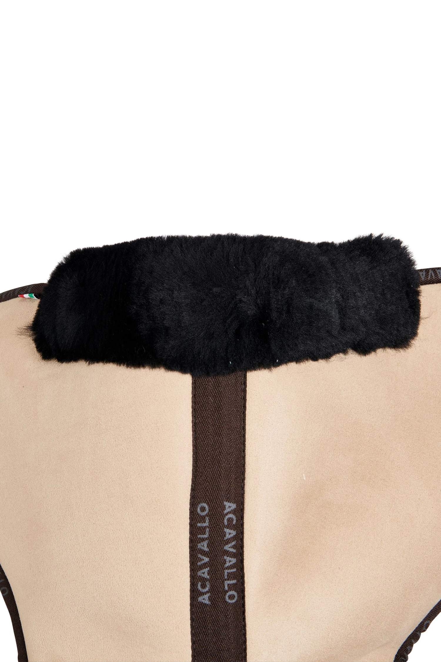 Acavallo Close Contact Memory Foam Halfpad With Sheepskin - Image 10