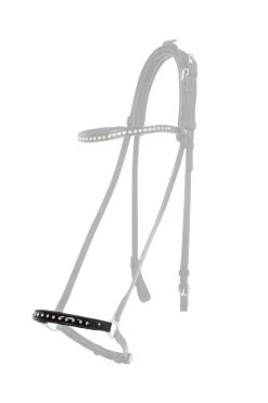 Kavalkade Glansandi Dropped Noseband Piece For Kjartan Icelandic Bridle
