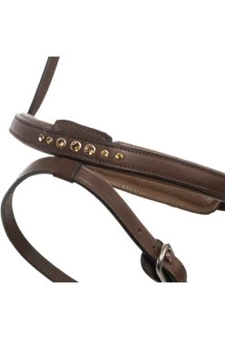 Kavalkade Gull English Noseband For Aradis Icelandic Bridle