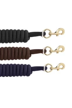 Kavalkade Lead Rope With Brass Carabiner