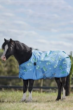 Saxon 600D Pony Standard Neck Lite Turnout Rug, 0g