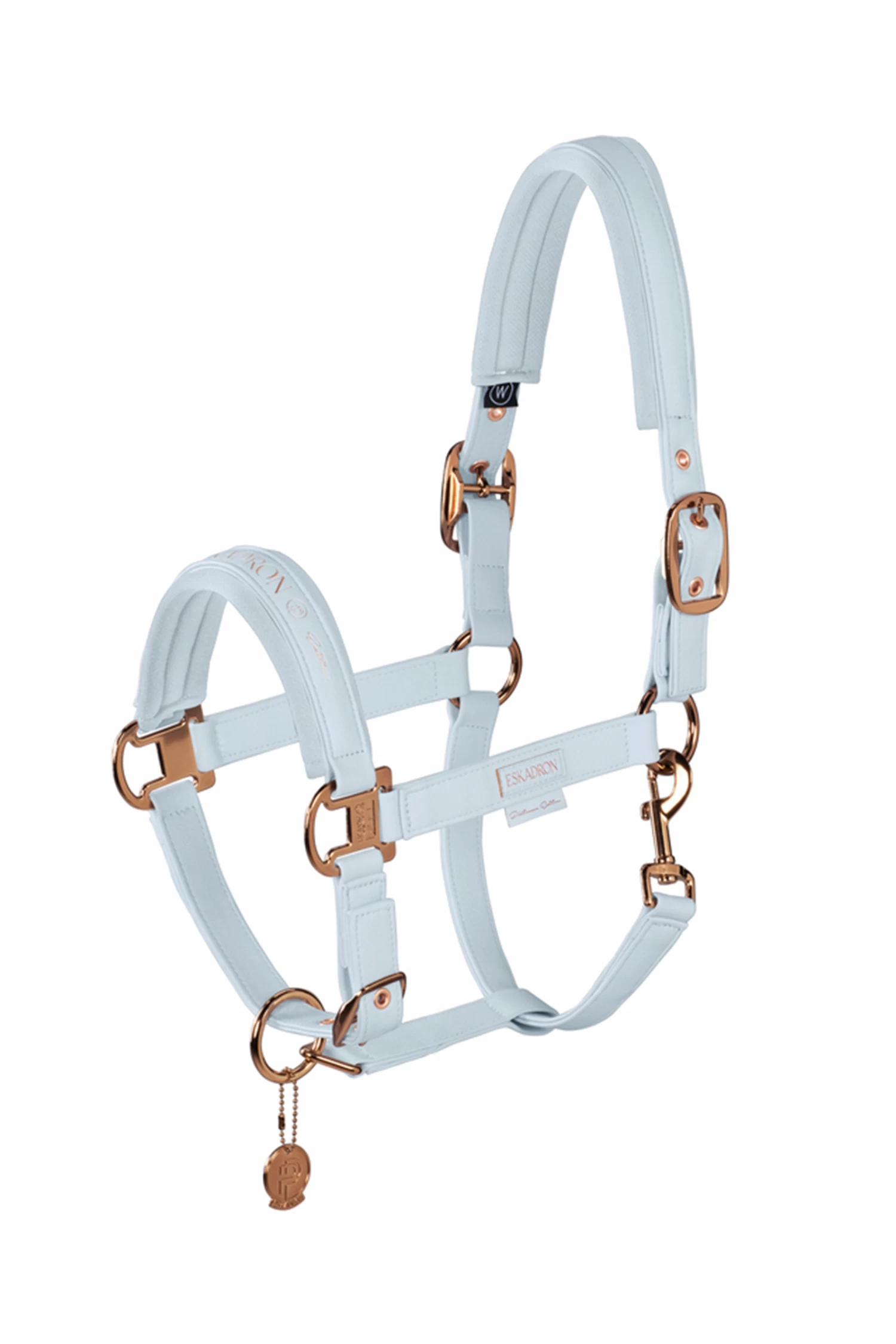 Eskadron Platinum 23 Double Pin Faux Leather Headcollar - Image 3