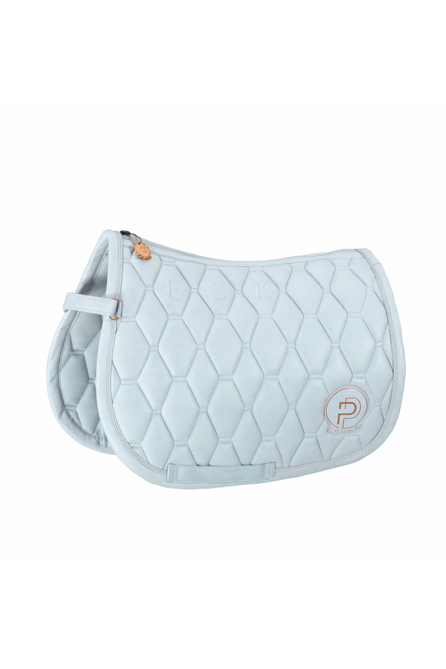 Eskadron Platinum 23 Metallic Faux Leather Shetland Saddle Pad - Image 3