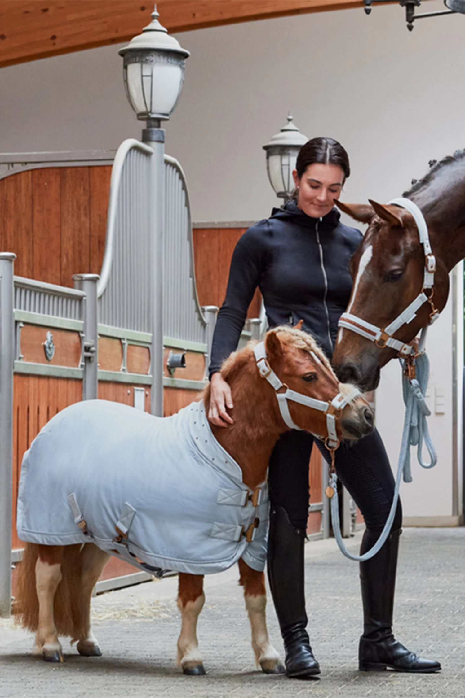 Eskadron Platinum 2023 Velvet Crystal Shetland Cooler - Image 4