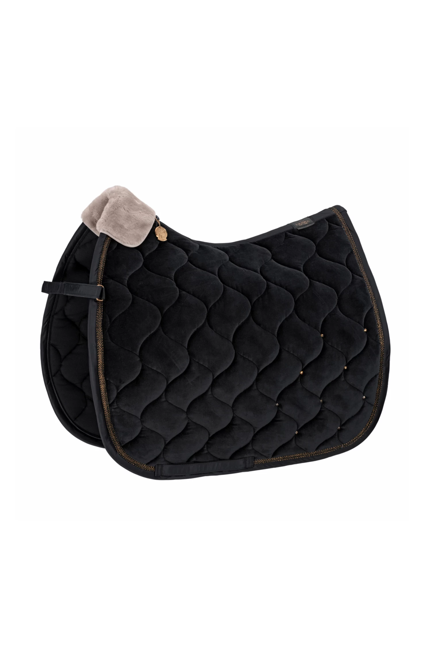 Eskadron Platinum 23 Velvet Crystal Dressage Saddle Pad