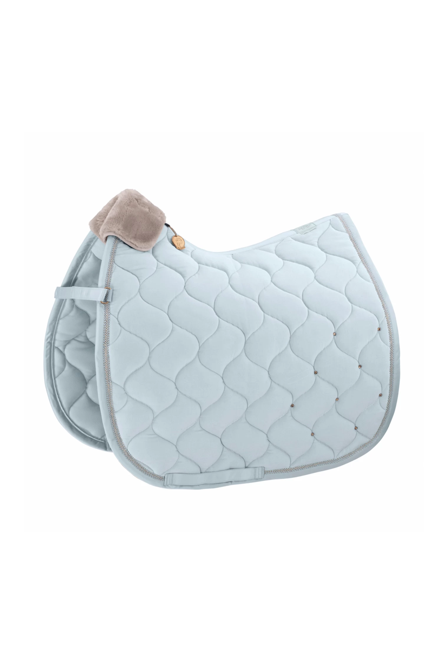 Eskadron Platinum 23 Velvet Crystal Dressage Saddle Pad - Image 3