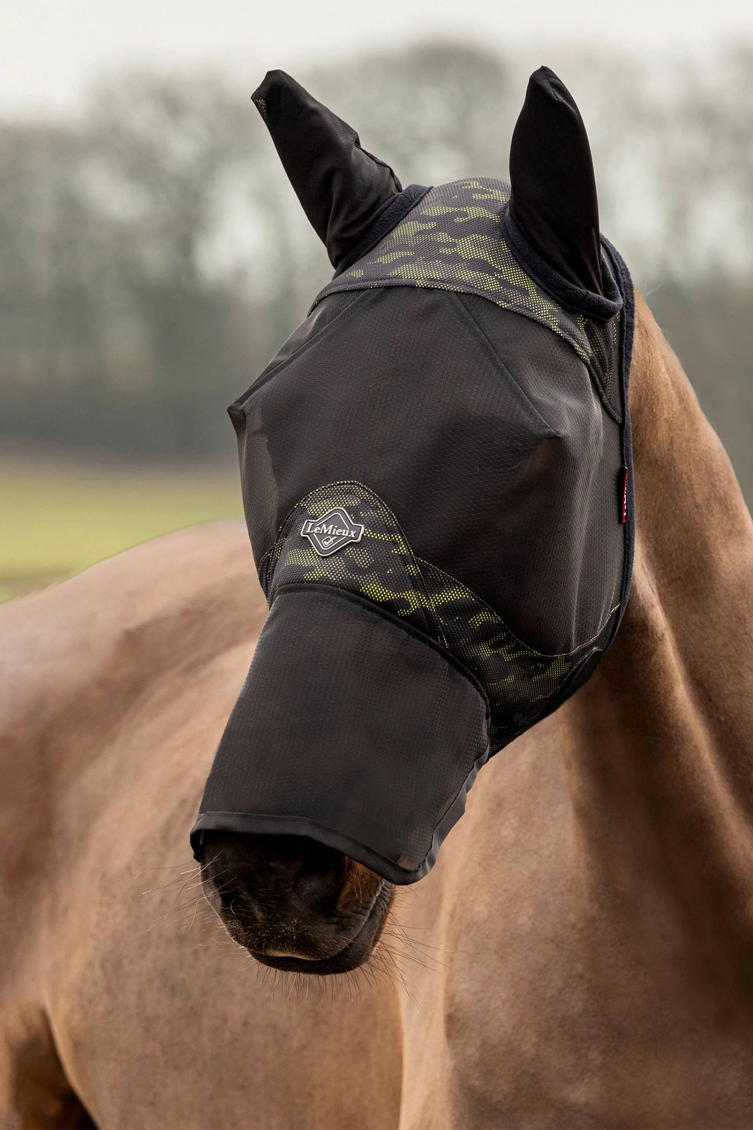LeMieux Visor-Tek Full Fly Mask - Image 6