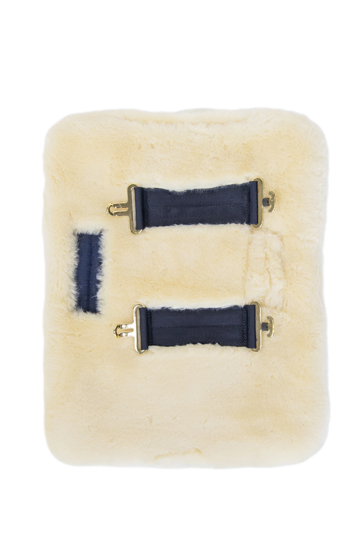 Kentucky Horsewear Vegan Sheepskin Chest Expander 2 Buckles